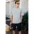Effen T-shirt met ronde hals