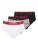 Jordan Onderbroek  stone grey / knalrood / zwart / wit