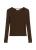 Marc O’Polo DENIM Gebreid vest  chocoladebruin