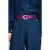 POM Amsterdam Belt – Metallic Fuchsia Croco