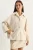 Oversized Pluche Jas met Knopsluiting