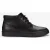 Lockton Mid Zwarte Leren Boots