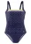 LASCANA Badpak  blauw / groen / wit