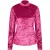 EsQualo Top Velours De Panne Pink
