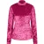 EsQualo Top Velours De Panne Pink