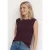 Basic shirt met boothals