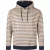 Aquascutum Active Club Geruite Hoodie In Marineblauw