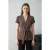TRENDYOLMİLLA Dames Bruin Effen Kort Regular fit Blazers