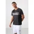 Heren T-Shirt met Kleurblokken en Ronde Hals