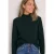 Trui met col en knoopdetails