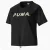Puma V Hals T-shirt Grafisch Merk T-shirt Zwart 595221 01