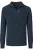 Redmond Casual Half-Zip Sweater blauw, Effen