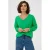 Kaffe pullover groen fijn gebreid