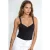 V-hals kant gedetailleerde tanktop