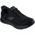 Skechers GO WALK Flex Smooth Motion Textiel Mannen Zwarte Sneakers