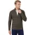 Scotland Blue groen vest effen normale fit