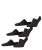 FALKE sneakersokken Cool Kick Bundle – set van 3 zwart