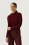 Garcia longsleeve bordeauxrood