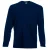Fruit Of The Loom Heren Valuegewicht T-shirt met ronde hals en lange mouwen (Donker Marine)