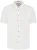 No Excess Short Sleeve Overhemd Linen Blend Wit