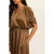 Expresso midi jurk bruin