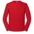 Fruit of the Loom Heren Iconic T-shirt met lange mouwen (Rood)