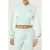 FILA Lecore Cropped High Rib Scuba Track Jacket Soothing Sea-egre