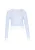 MYMO Trui ‘Young Fashion’  lichtblauw / wit