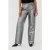 EsQualo Trousers Metallic Silver