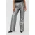 EsQualo Trousers Metallic Silver