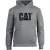 Caterpillar Merk Katoenen Grijze Heren Hoodie