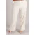 Yest Curve wide leg regular waist broek ecru