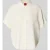HUGO loose fit blouses met korte mouwen van mix van linnen en viscose model ‘ENCANTADA’