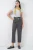 Enkelhoge Rechte Broek met Strik