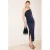 Mango maxi jurk blauw