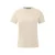 T-shirt in gewassen katoen met bedrukte logo vrouwen QS