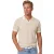 Blue Industry polo beige met boord