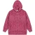 Mikuta The Pink And White Knitted Zipped Hoodie