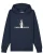 Watapparel Sweatshirt  navy / wit