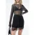 Hoge Taille Mini Rok met Kantdetails