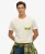 Superdry Mannen Gestreept Cali T-shirt met Logo Wit