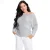 Vrouwelijke off-shoulder sweatshirt Guess Poa Metallic