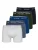Only & Sons Boxershorts ‘ONSTrey’  blauw / marine / smoky blue / olijfgroen / wit