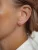 Hey Happiness Oorbellen ‘Pearl Petal’  zilver