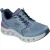 Skechers Glide-Step Pro Textiel Dames Slate Mesh/Magenta Trim Sneakers