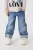 NAME IT MINI straight leg jeans medium blue denim