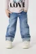 NAME IT MINI straight leg jeans medium blue denim