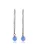 Luxenter Oorbellen ‘Yedia’  blauw