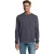 SOLS Uniseks Comet Sweatshirt voor volwassenen (Diep Houtskool Grijs)