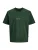 JACK & JONES Shirt ‘JORNorrebro’  donkergroen / wit